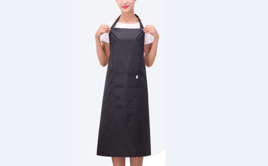 2019 PVC Waterproof Apron, Antifouling Kitchen Apron, Cooking Kitchen