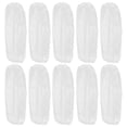 thumbnail image 1 of KAKOWELY Waterproof Arm Sleeves 10pcs Transparent Disposable Oversleeve Waterproof Arm Sleeves Dust-proof Cleaning Arm Covers Household Cuff Guard Kitchen Arm Protector for Barbecue Picnic, 1 of 4