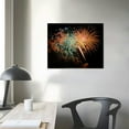 thumbnail image 3 of JEUXUS Abstract Fireworks 31 by Kurt Shaffer, Canvas Wall Art, 3 of 4