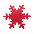 thumbnail image 1 of Bewildely 4 unids/set Navidad copo de nieve vajilla bolsa de almacenamiento cubiertos bolsa de azúcar organizador de palillos tenedor bolsillo Kits de decoración para fiestas, 1 of 6