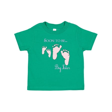 

Inktastic Soon to Be Big Sister Gift Toddler Toddler Girl T-Shirt