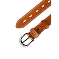 thumbnail image 2 of INSPIRE CHIC Women's Solid Color Faux Leather Belt Metal Pin Buckle Waist Belts 114.5cm/45.08" Orange-brown, 2 of 4