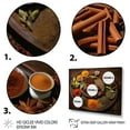 thumbnail image 3 of Designart "Food with Oriental Spices III" Food & Beverage Floater Framed Wall Art Living Room, 3 of 7