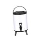 thumbnail image 1 of Dispensador de bebidas frías y calientes Dispensador de bebidas aislado de acero inoxidable 12L blanco, 1 of 9