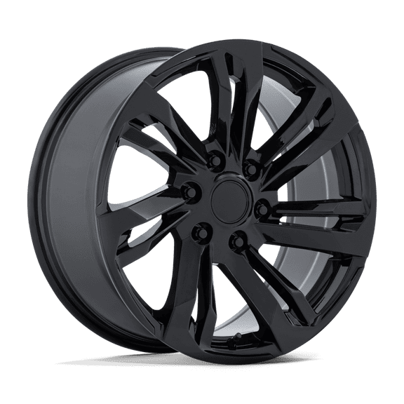 Performance Replicas - PR240 - 20in, Cast Aluminum, Gloss Black, 20X9, 6X132, 45mm, 194933429714, SAEJ2530