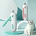 thumbnail image 2 of Tunhigl Adjustable Pet Nail Clippers with File for Dogs and Cats Safe Lock Transparent Guard Debris Storage Home Grooming for Cat Owners New Cat Parents Multi-Pet Families Pink, 2 of 7