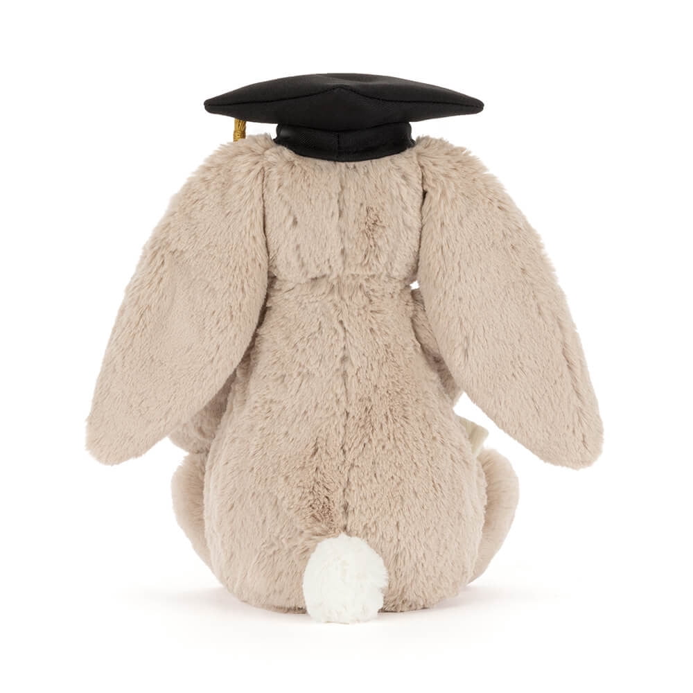 Jellycat Bashful Bunny Graduation Outfit Plush Toy, 12.2 Inch