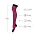 thumbnail image 2 of Calceta Larga Medieta Rayada Algodón Moda Mujer 3 Piezas Rosa Unitalla, 2 of 3