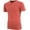 1hc04_Coral, variant on Men's Basic Short Sleeve Solid Cotton V Neck Tee Shirts