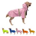 thumbnail image 4 of CNKOO Dog Raincoat Waterproof Cape Type Dog Reflective Raincoat Medium and Large Dog Raincoat Multi Size, 4 of 9