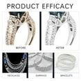 thumbnail image 2 of Sparkles Restoring Jewelry Cleaner Easy to Use Jewellery Cleaning Fluid Liquid for Home Use Accessories Stain Remover, 2 of 13
