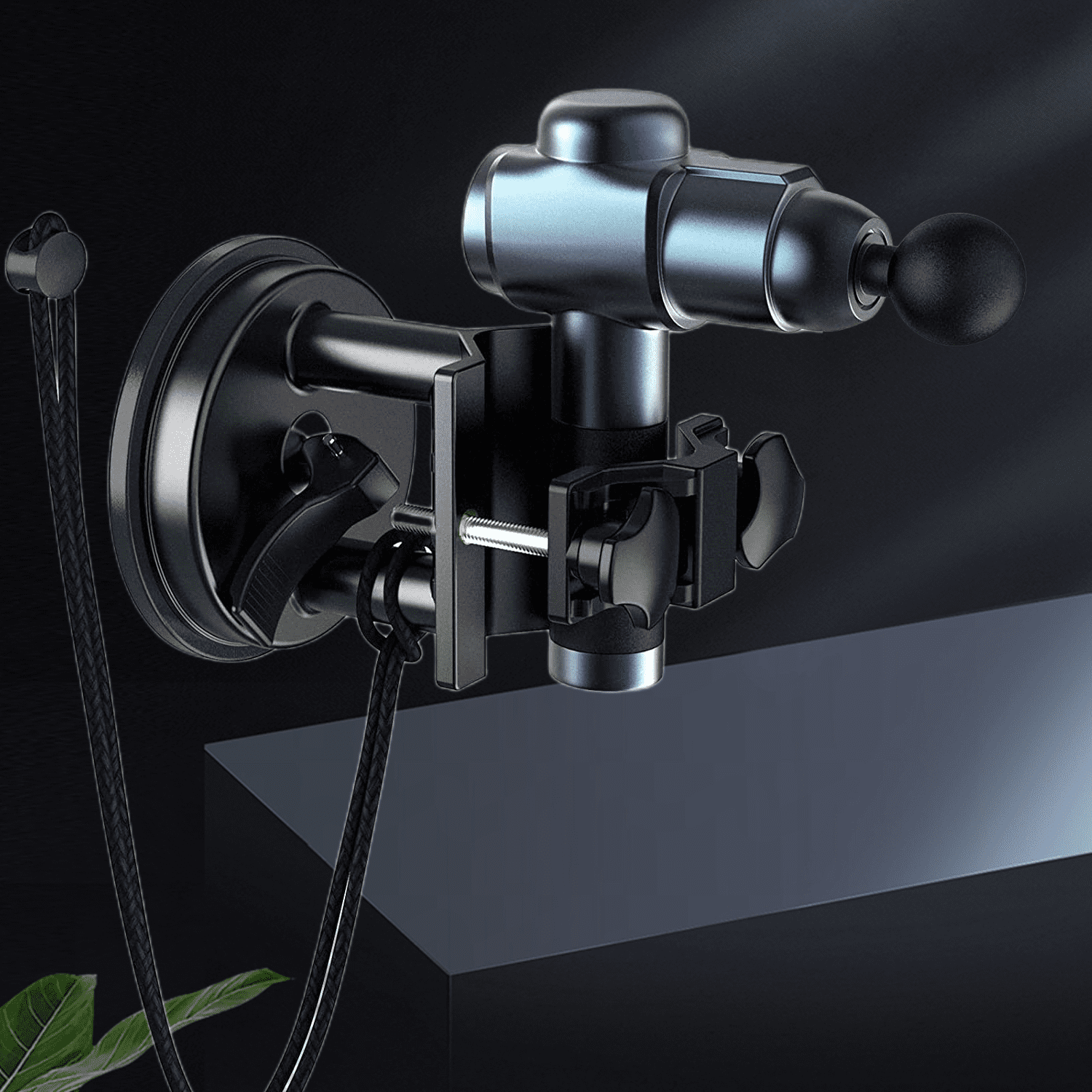 HALSHI Massage Gun Holder, Vertiball Massager Wall Mount Hands Free