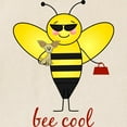 thumbnail image 2 of CafePress - Bee Cool Tote Bag - Unisex Canvas Tote Bag, Beige, 1-Piece, 2 of 6