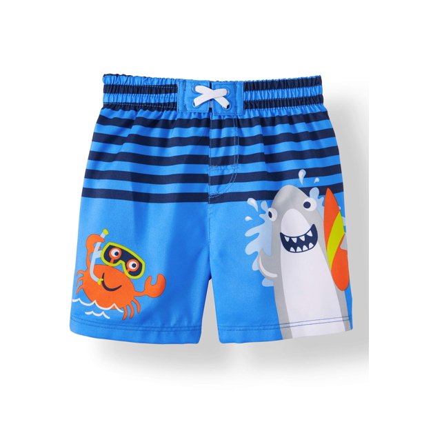 Wonder Nation Wonder Nation Baby Boy Swim Trunks