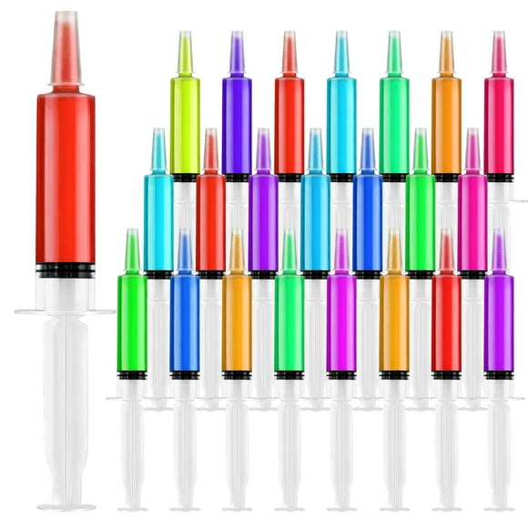 Jeringas para fiestas Kid2Kit, 100 unidades, 20 ml, para Jello Shot, sin BPA