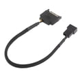 thumbnail image 5 of Qisuw SATA 15 Pin to 3 Pin/4 Pin Laptop Motherboard CPU Fan E*tension Cable 1/2 Cooling Fan Interface Adapter Durable, 5 of 16
