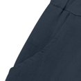 thumbnail image 5 of Lmnyox Men's Casual Trousers Loose Straight Leg Beach Pants with Pocket Lightweight Drawstring Lounge Pants for Men, 5 of 6