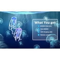 thumbnail image 5 of Una decoración fascinante para el hogar y la oficina, crea una iluminación relajante con una lámpara de acuario con medusas que cambia de color, 5 of 5