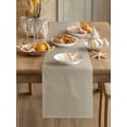 Beige Brown Ombre Table Runner 108 Inches Long,Abstract Modern Art ...