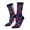 3 Black, variant on Llama Alpaca Pattern Adult Middle Tube Socks Breathable Sock Non-Pilling,Contrasting Color Design