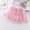 Hot Pink, variant on Herrnalise Toddler Girls Cute Party Dance Solid Color Embroidery Net Yarn Tulle Princess Dress Skirt