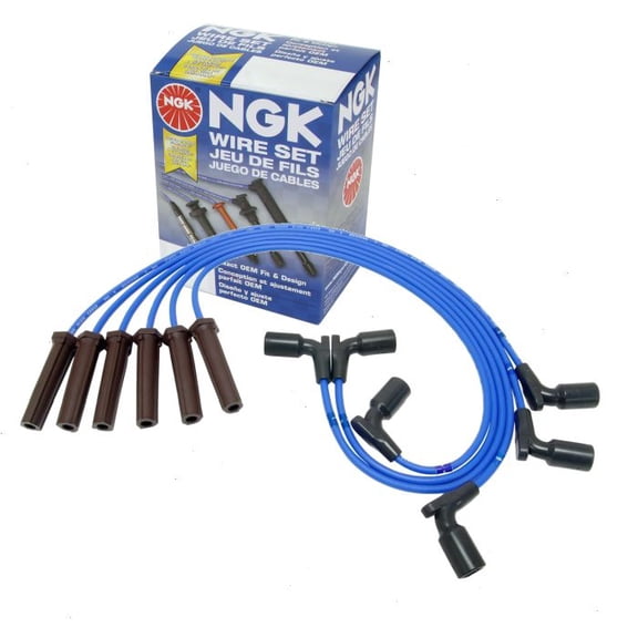 NGK Spark Plug Wire Set compatible with Chevrolet Express 1500 4.3L V6 2008-2014