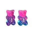 thumbnail image 2 of SmartBy Fashion Women Candy Color Cartoon Gummy Bear Ear Stud Earrings Jewelry Gift, 2 of 7