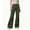 Army Green, variant on Women's High Waist Flare Cargo Pants Multi Pockets Stretch Bootcut Streetwear Casual Trousers Fall Fashion Hiking Pants for Outdoor Beige
