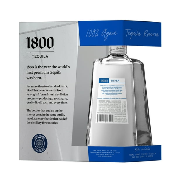 1800 Tequila Blanco & Reposado 750ml セット 1800 Blanco, Reposado And Cristalino Tequila - Bootleggers