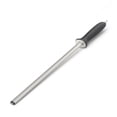 thumbnail image 1 of Diamond Carbon Steel Sharpener Rod Honing Steel 12 Inch Rod with Ergonomic Rubber Handle for Kitchen Hunting Butcher Chef Home Gourmet Sharpening Stick, 1 of 8