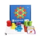 thumbnail image 1 of Rompecabezas de 155 piezas con formas geométricas y bloques de madera con diseño de tarjetas para niños en edad preescolar de más de 3 años, 1 of 9