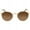 LIGHT BRONZE PINK, variant on Women's RB3447-112/Z2-53 Gold Round Sunglasses