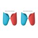 thumbnail image 2 of Tholdsy Grip Cover Silicone Anti-slip Game Controller Protector Reemplazo para Switch Pro Colores aleatorios Azul Rojo Verde Negro No.03 2piezas, 2 of 6
