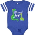 thumbnail image 3 of Inktastic Meema Boy Grandson Dinosaur Boys Baby Bodysuit, 3 of 5