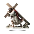 thumbnail image 1 of Adorno plano de Jesús en 2D, regalo de con , bricolaje, decoración de mesa, letrero acrílico para decoración, centro de mesa, gabinete., 1 of 8