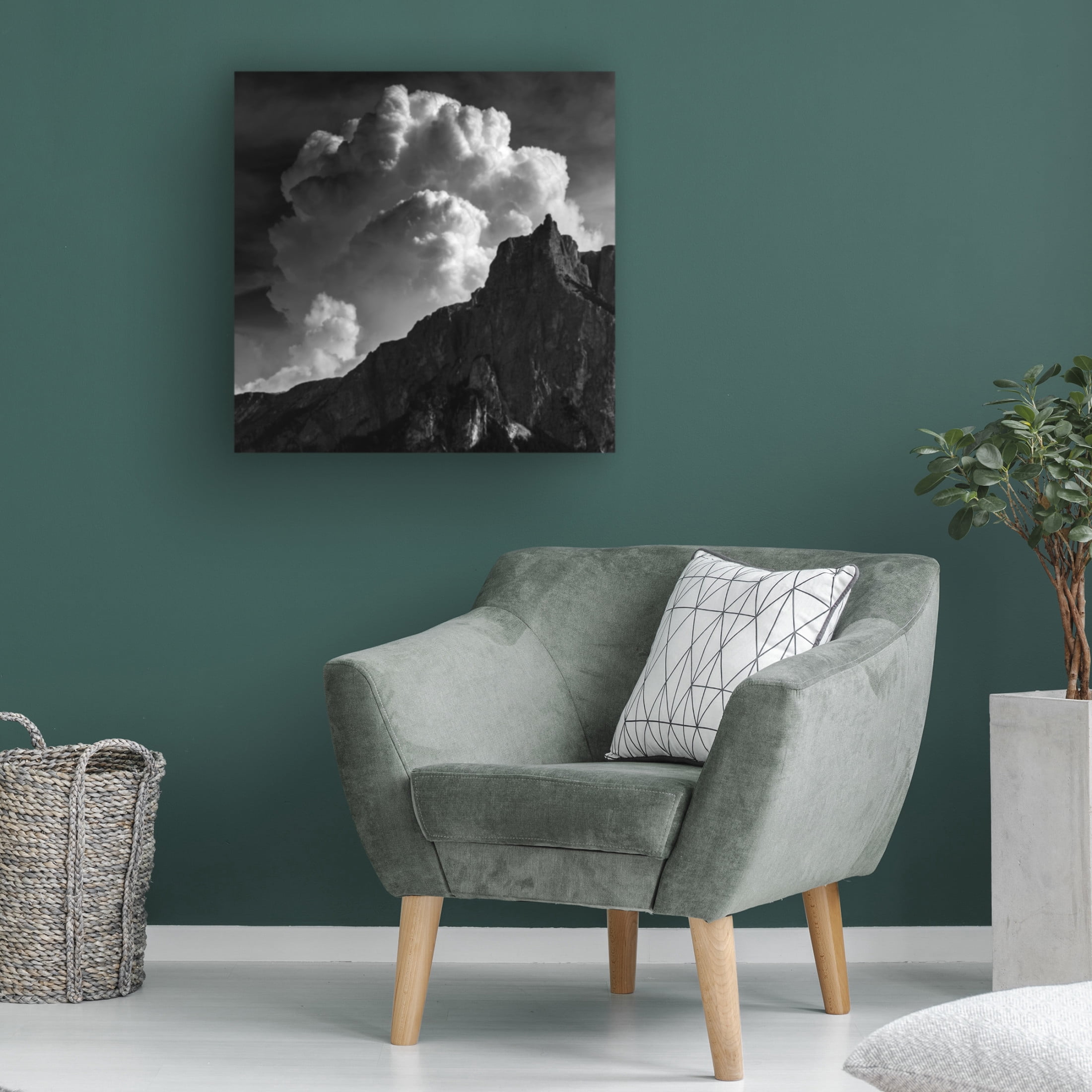 Trademark Fine Art Andy Dauer  santnerspitze Canvas Wall Art