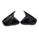 thumbnail image 1 of 1Pair Car Rearview Mirror Cover Ox Horn Side Mirror Shell for 2015-2019 Reverse Caps Trim Housing, 1 of 5