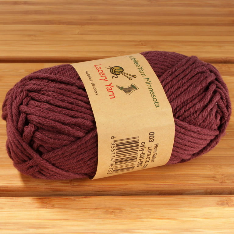 Bulky Weight Lacery Yarn 100g 2 Skeins