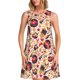 thumbnail image 1 of Fotbe gold Skull Guitar record Vestido de Verano sin Mangas para Mujer – Vestido Midi Línea A, Estilo Camiseta Floral, Vestido Playero Casual y Fluido, 1 of 7