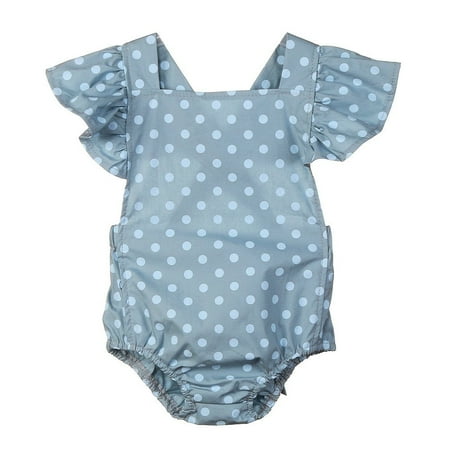 

BSDHBS Baby Girl Cloths 2pcs Kids Baby Girls Romper Jumpsuit Bodysuit Clothes Outfits Set