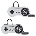 thumbnail image 3 of Retro-Bit RetroDuo 2 In 1 System For SNES And Nintendo NES Games Silver/Black, 3 of 6