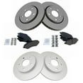 thumbnail image 2 of TRQ Rear Ceramic Pads & G-Coated Brake Rotors Kit Fits Select Dodge Chrysler Ram, 2 of 5
