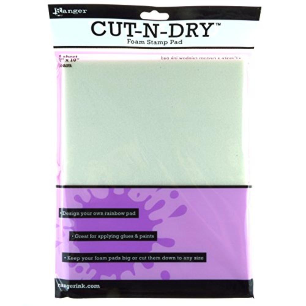 CND14607 Inkssentials CutNDry Stamp Pad Foam, Create custom color ink