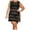 Black1, variant on Plus Size Crochet Dress for Women Crochet Sleeveless Tank Tunic Dresses Beach Summer Cover up XL-3XL