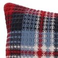 thumbnail image 2 of Jordan Manufacturing 18" x 18" Multicolor Plaid Square Decorative Throw Pillow, 2 of 4