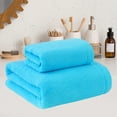 thumbnail image 7 of Xuniizn Bath Towel and Wash Cloths Set: 1xBath Towel, 1xHand Towel, cotton, Highly Absorbent & Fade Resistant, 7 of 7