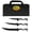 White, variant on Danco Pro Series 3-Piece Flex Fillet Knife Travel Set - 5", 7", 9", Sandstorm - RKB-P-022