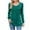 Green, variant on Lenpel Women's Tunic Tops Dressy Long Sleeve Crew Neck Pleated Front Business Casual T Shirts Loose Tee Blouses(Green,X-Large)