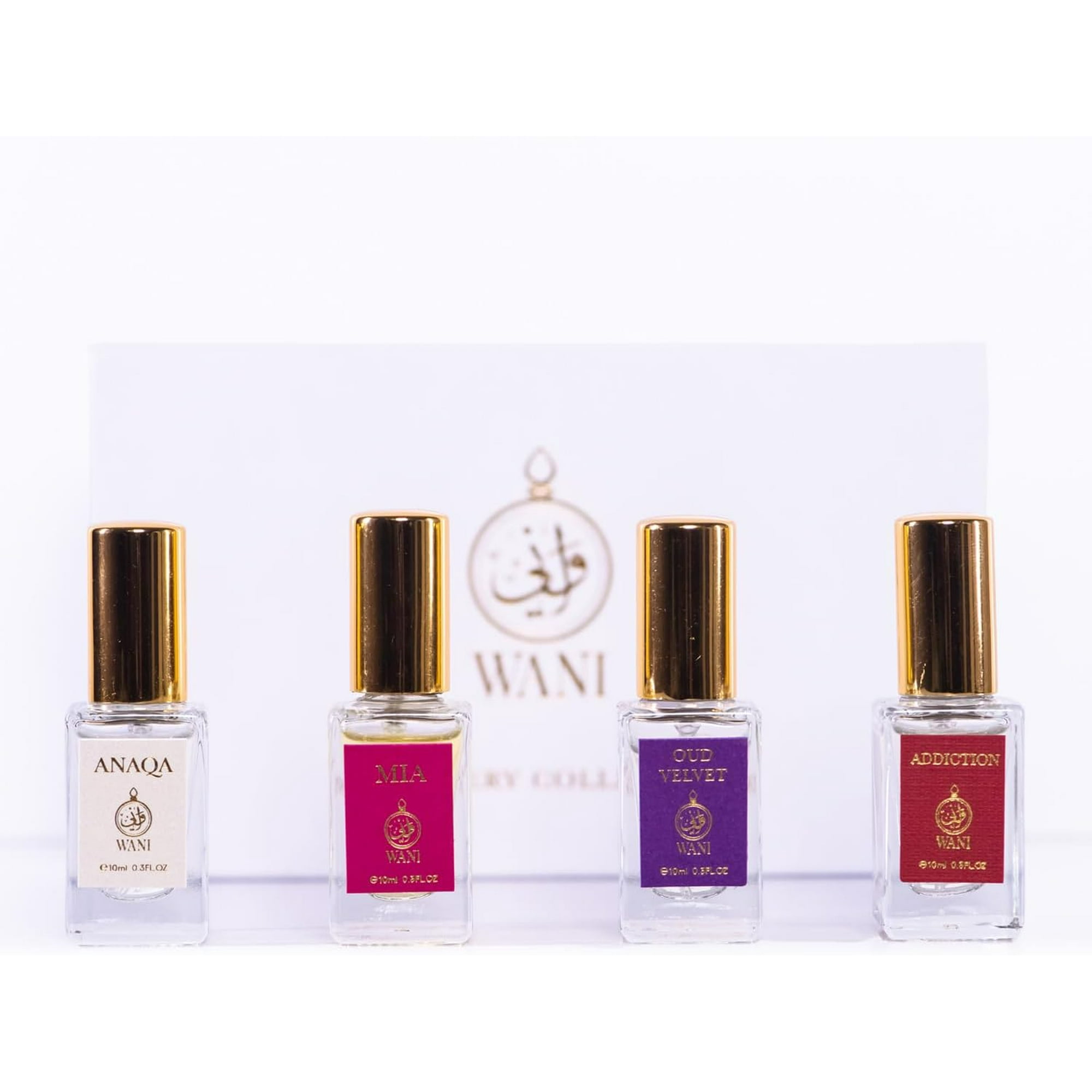 WANI Discovery Box Luxury Perfume Gift for Female Set 4 x 10