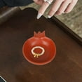 thumbnail image 5 of Ceramic Jewelry Dish PomegranateJewelry Tray Key Tray,Jewelry Holder,Small Ring Dish Holder Jewelry Plate Trinket Dish Catchall Tray Nightstand Decor For Entryway Table Green Room Decor, 5 of 6